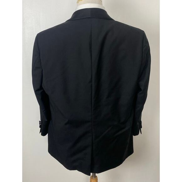 Samuelsohn Gable Performance 1-button wool mohair tuxedo suit jacket blazer 44S - Picture 4 of 6